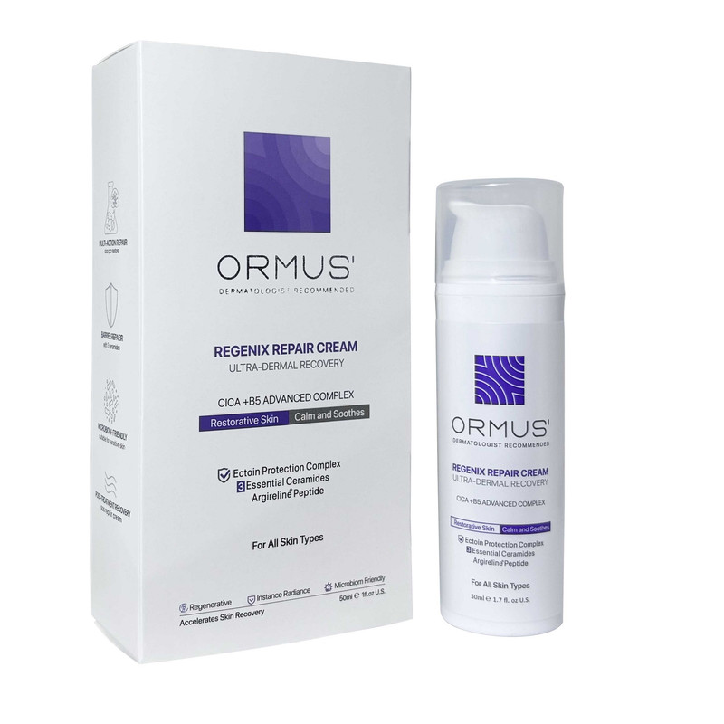 کرم ترمیم کننده و التیام بخش اورموس حجم 50 میل Ormus Regenix Repair Cream