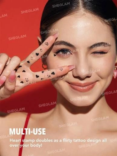 خط چشم استامپی شیگلم طرح قلبی Sheglam Heart Eyes 2-In-1 Stamp Eyeliner