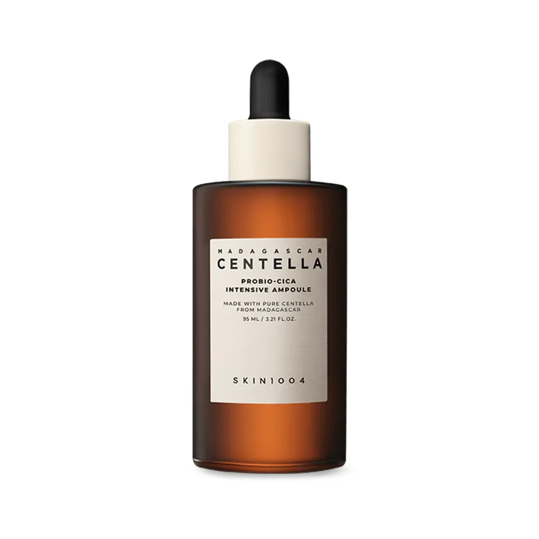 آمپول تسکین دهنده و تقویت کننده سنتلا پروبیو سیکا اسکین حجم 95 میل 1004 Skin1004 Madagascar Centella Probio-Cica Intensive Ampoule