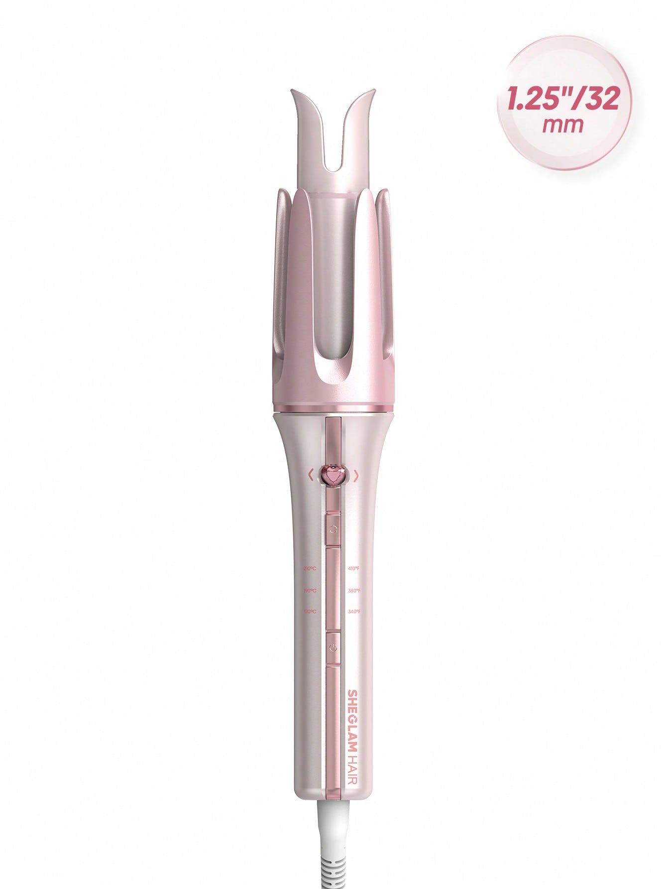 دستگاه فر کننده مو شیگلم مدل SHEGLAM Cupid’s Charm One-Touch Instant Curler 32mm